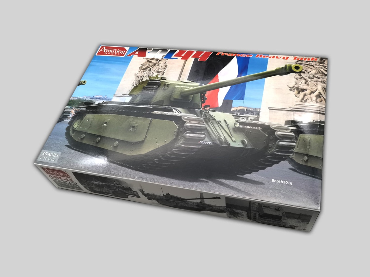 Zdjęcie dodatkowe produktu ARL44 Francuski czołg ciężki 1:35 Amusing Hobby 35A025