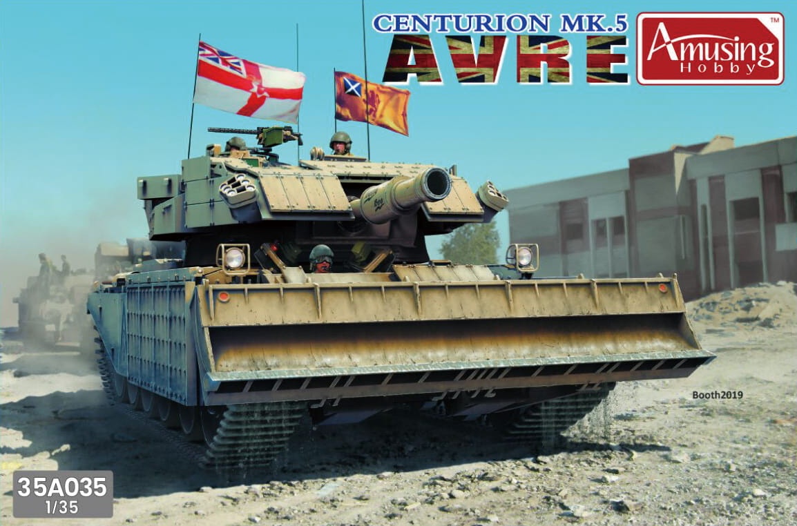 Zdjęcie główne produktu Centurion Mk.5 Avre 1:35 Amusing Hobby 35A035