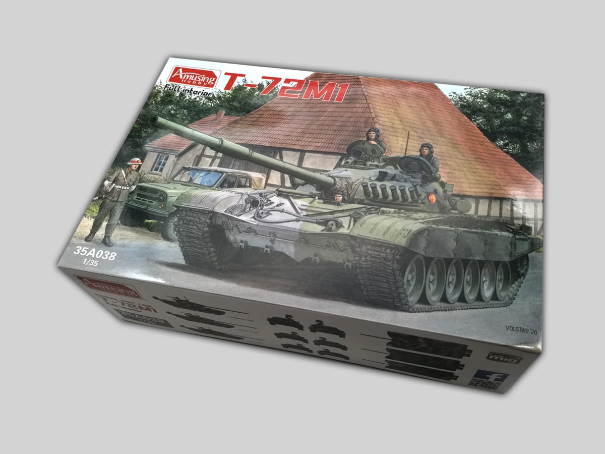 Zdjęcie dodatkowe produktu T-72M1 Full Interior 1:35 Amusing Hobby 35A038