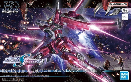 GunPla ZGMF-X191M2 Infinite Justice Gundam Type II Hgce 1: 144