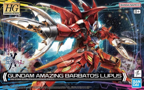 Gunpla asw-g-08a gundam amazing barbatos lupus hggbm 1: 144