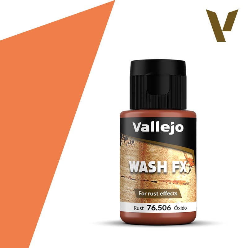 Zdjęcie główne produktu Vallejo 76506 Rust Wash FX 35ml