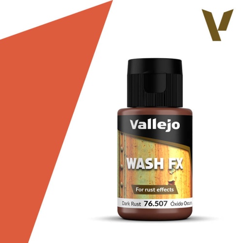 Vallejo 76507 Dark Rust Wash FX 35ml