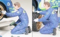 Zdjęcie dodatkowe produktu Zestaw figurek mechaników samochodowych 1:24 Tamiya 24266