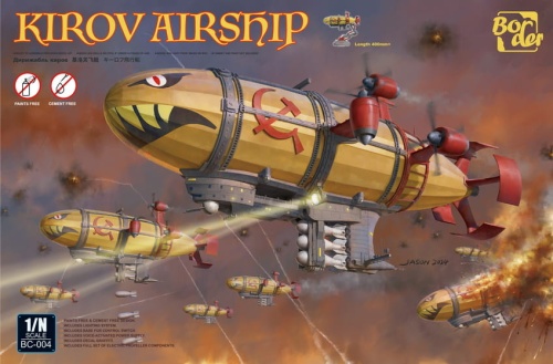 Kirov Airship (without glue and painting) Border Model BC004
