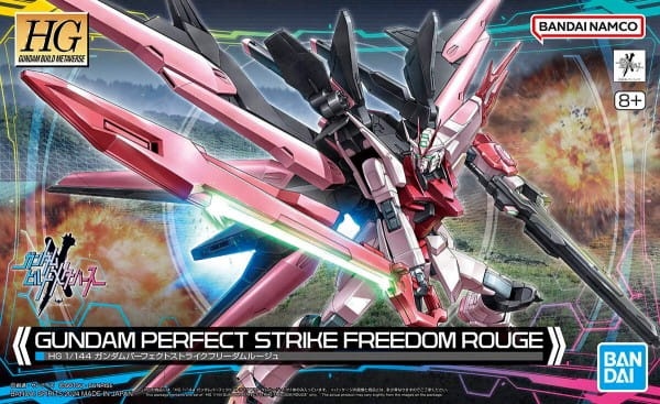 Zdjęcie główne produktu Gunpla MBF-02PF Gundam Perfect Strike Freedom Rouge HGBM 1:144
