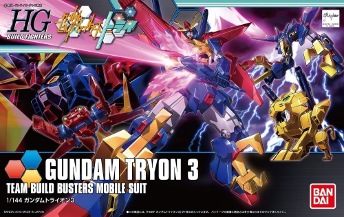Gunpla Gundam Tryon 3 HGBF 1: 144
