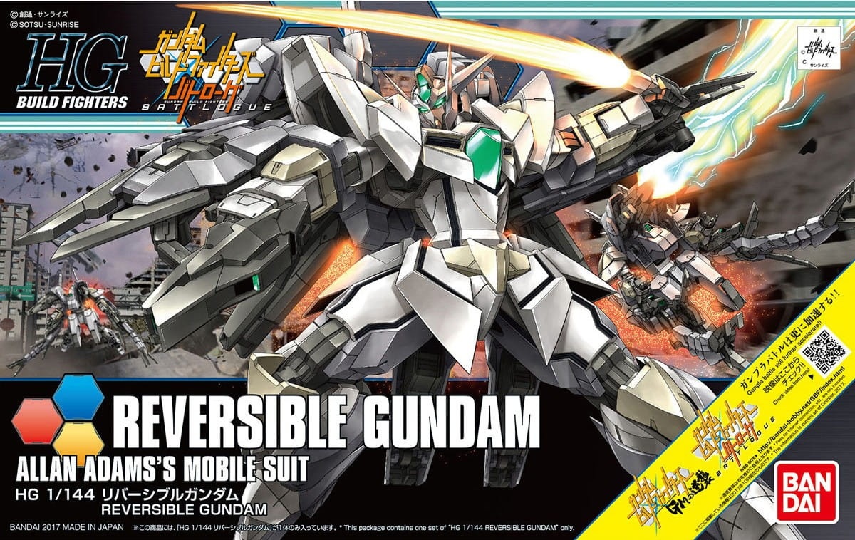 Zdjęcie główne produktu Gunpla CB-9696G/C/T Reversible Gundam HGBF 1:144
