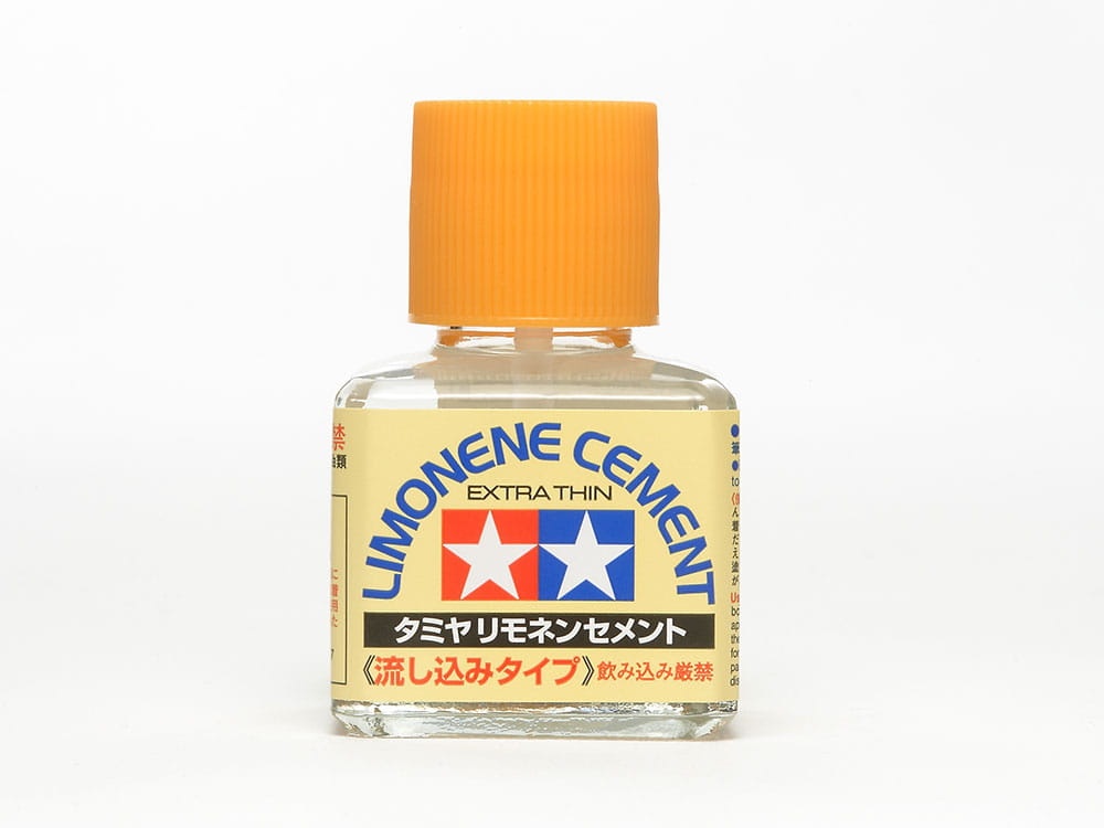 Zdjęcie dodatkowe produktu Klej extra-thin Tamiya Limonene Cement (Extra Thin Type) 87134
