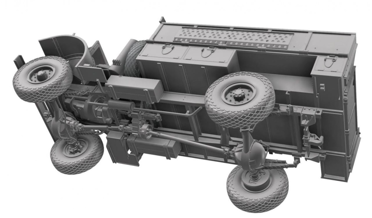 Zdjęcie dodatkowe produktu LRDG F30 Patrol Truck with Offset Rear Bed Limited Bonus Edition 1:35 Thunder Models 35311
