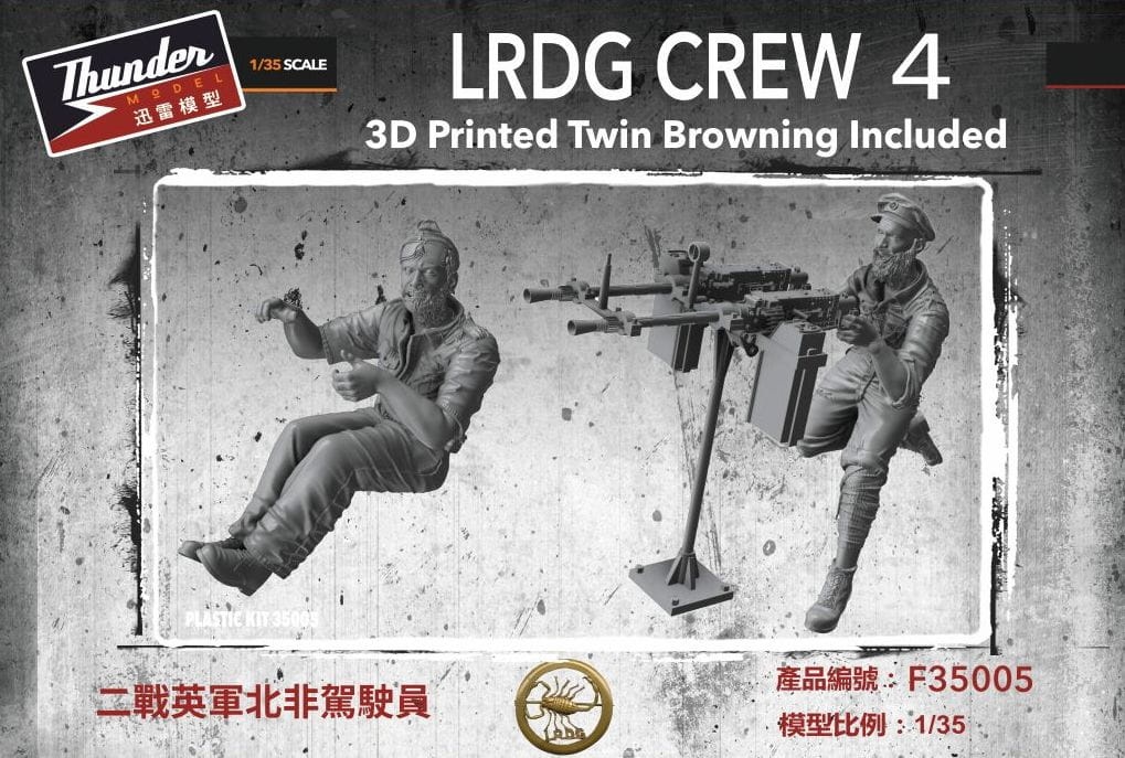Zdjęcie główne produktu LRDG Crew 4 1:35 Thunder Models F35005