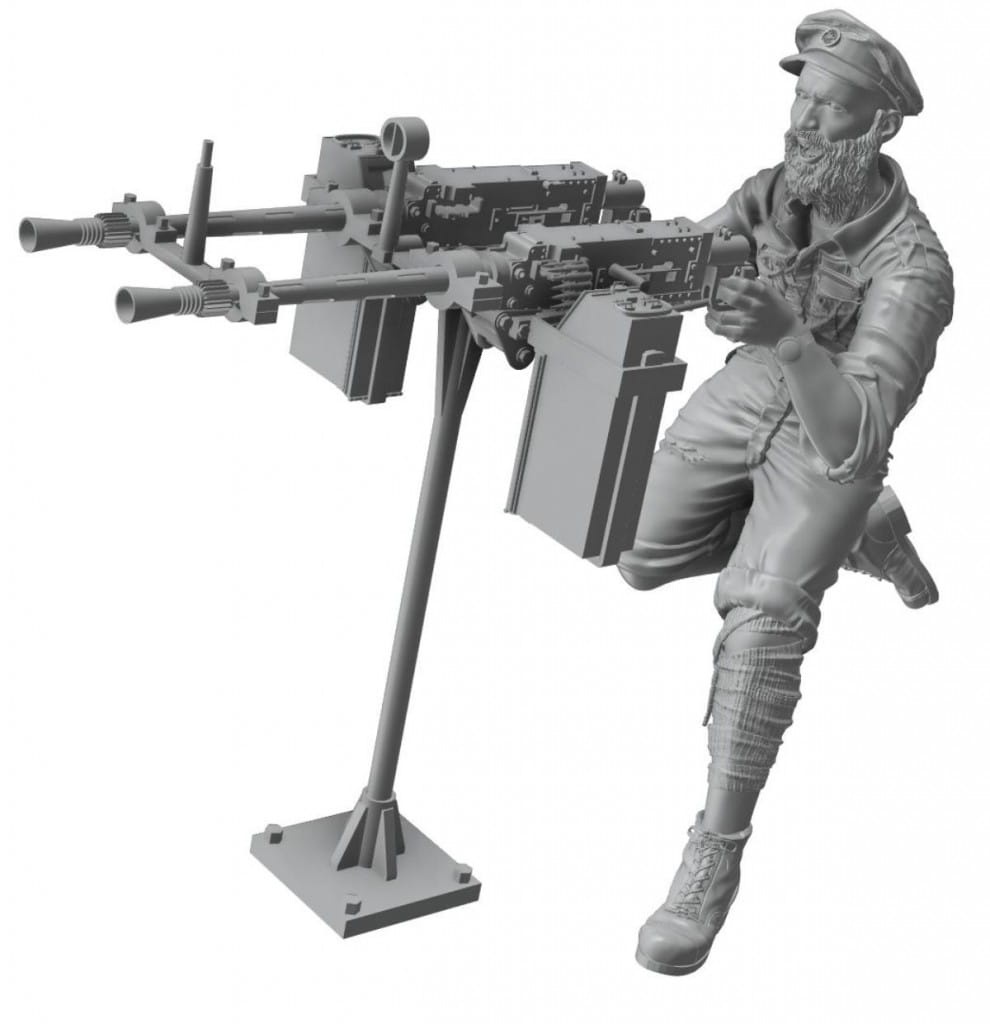 Zdjęcie dodatkowe produktu LRDG Crew 4 1:35 Thunder Models F35005