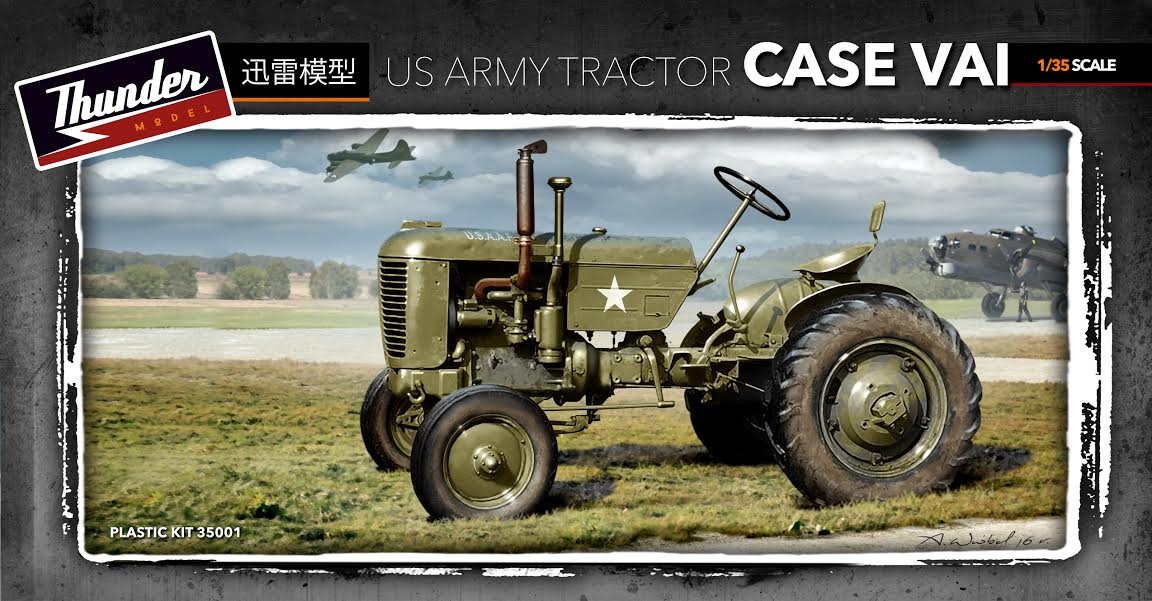 Zdjęcie główne produktu US Army Case Tractor 1:35 Thunder Models 35001