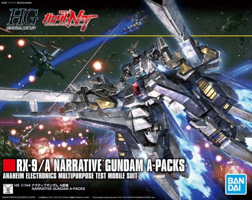 GunPla RX-9/A Narrative Gundam A-Packs HGUC 1: 144