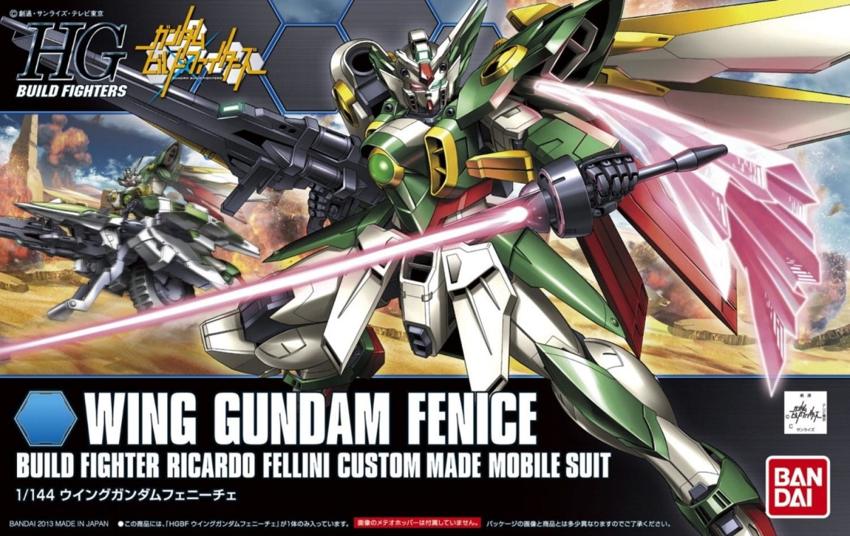 Zdjęcie główne produktu Gunpla XXXG-01Wf Wing Gundam Fenice HGBF 1:144