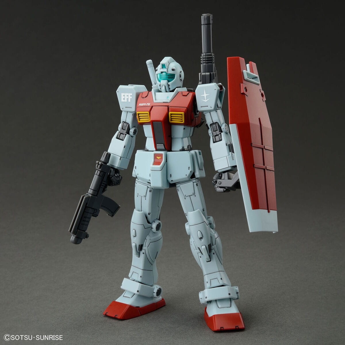 Zdjęcie dodatkowe produktu Gunpla RGM-79 GM (Shoulder Cannon/Missile Pod) HG 1:144