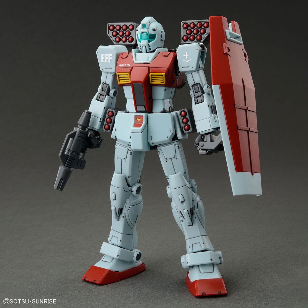 Zdjęcie dodatkowe produktu Gunpla RGM-79 GM (Shoulder Cannon/Missile Pod) HG 1:144