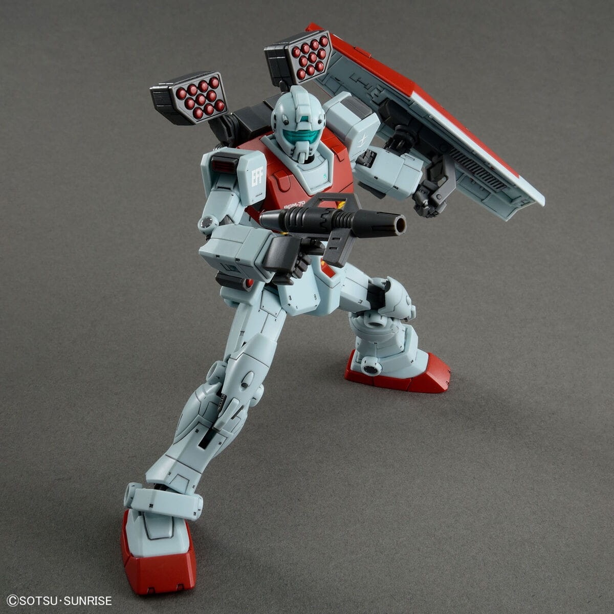 Zdjęcie dodatkowe produktu Gunpla RGM-79 GM (Shoulder Cannon/Missile Pod) HG 1:144