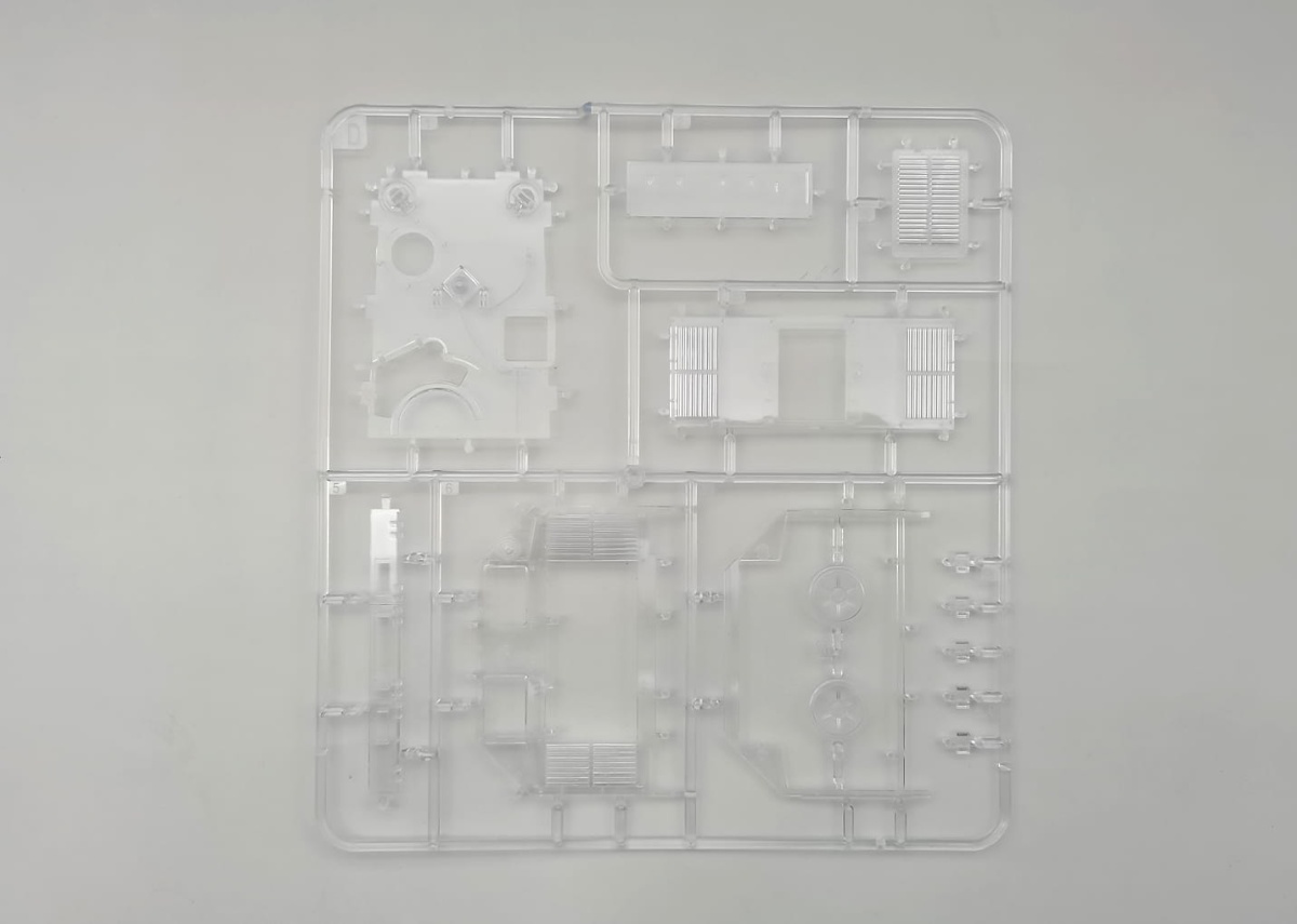 Zdjęcie dodatkowe produktu Sd.Kfz.184 Ferdinand and 16t Strabokran w/ Full Interior/Clear Roof Parts 1:35 Amusing Hobby 35A030
