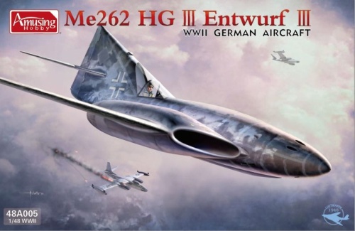 Me262 HG III Entwurf III 1:48 amusing hobby 48a005