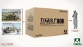 Zdjęcie główne produktu Tiger I Box Early-Production Limited Edition (Early Command/Michael Wittmann + Early + 1/16 Michael Wittmann) 1:35 Takom 2195W