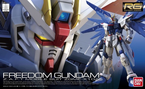 GunPla ZGMF-X10A Freedom Gundam RG 1: 144