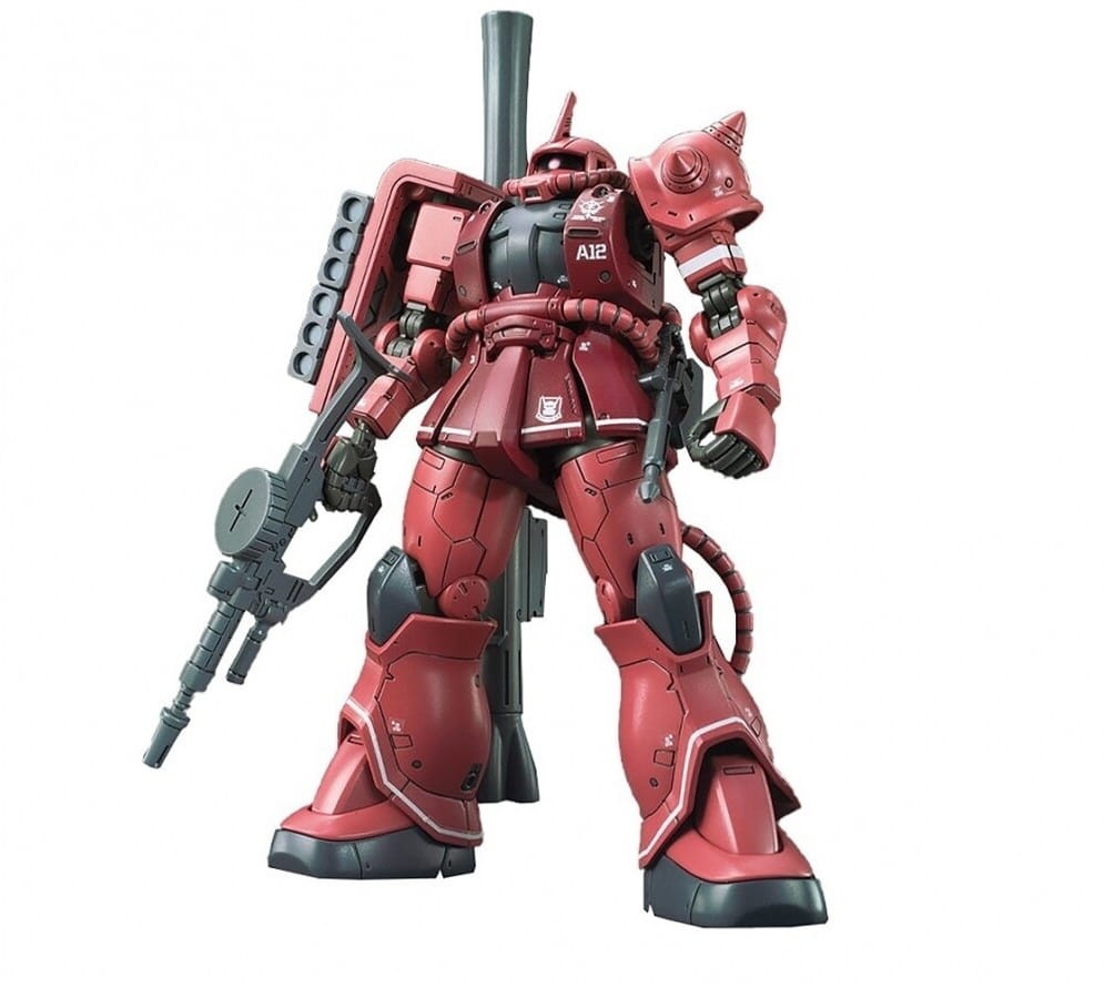 Zdjęcie główne produktu Gunpla MS-06S Zaku II (Red Comet Ver.) Gundam HG 1:144