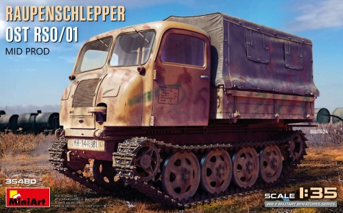 Raupenschlepper Ost Rso/01. Mid Prod 1:35 MiniArt 35480
