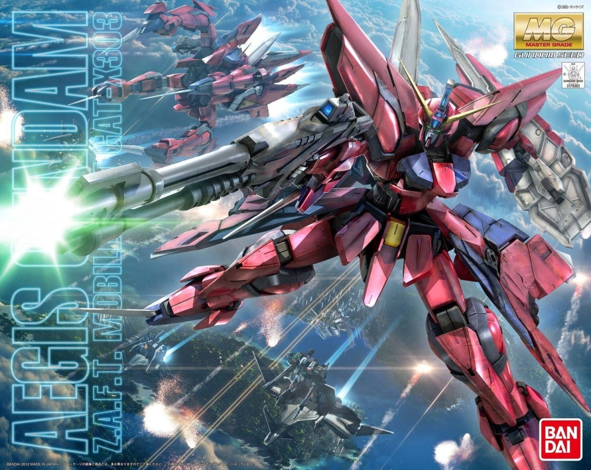 Zdjęcie główne produktu Gunpla GAT-X303 Aegis Gundam MG 1:100