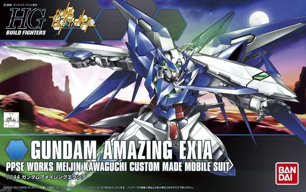 Zdjęcie główne produktu Gunpla PPGN-001 Gundam Amazing Exia HGBF 1:144