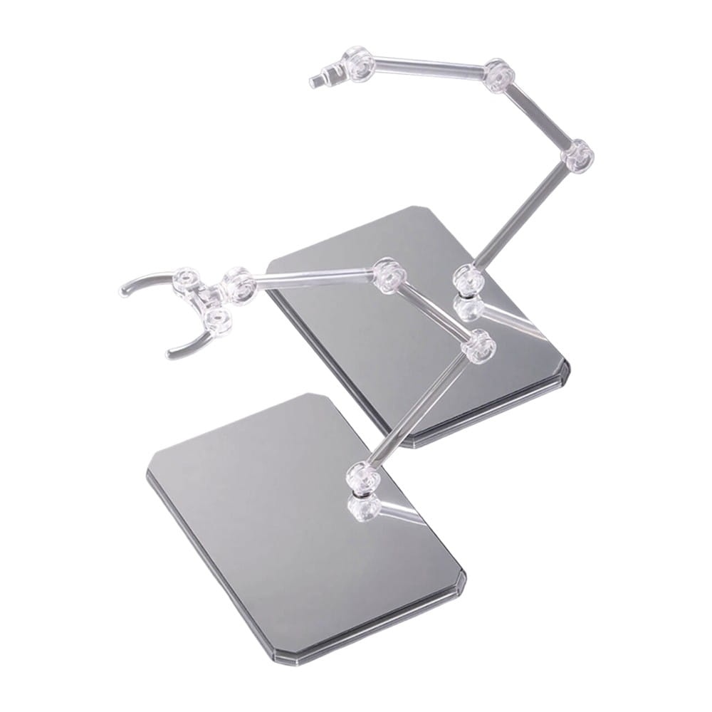 Zdjęcie dodatkowe produktu Podstawka Gunpla Action Base 6 Clear Color (Mirror Stickers Set)