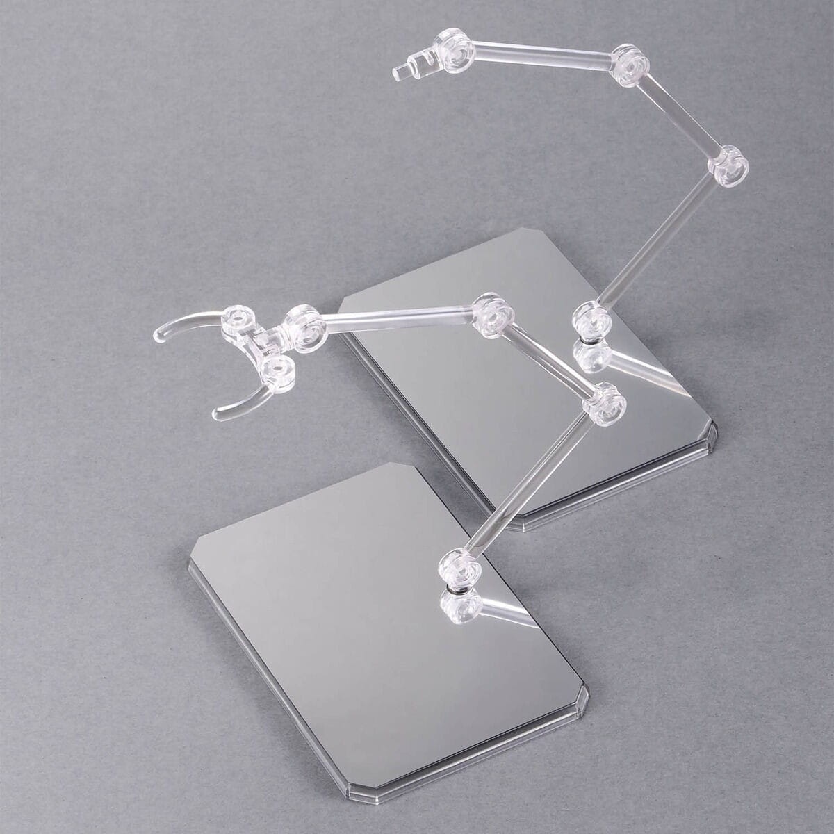 Zdjęcie dodatkowe produktu Podstawka Gunpla Action Base 6 Clear Color (Mirror Stickers Set)