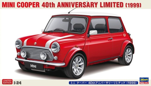 Mini Cooper 40th Anniversary Limited (1999) 1:24 Hasgawa 20739