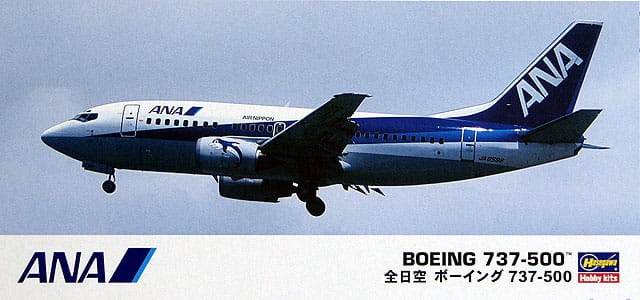 Zdjęcie główne produktu ANA B737-500 1:200 Hasegawa 10734