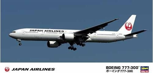 JAL B777-300 (new logo) 1:200 Hasegawa 10715