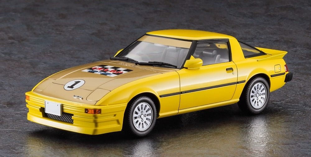Zdjęcie dodatkowe produktu Mazda Savanna Champ RX-7 (Comics Version) (Mecha-Doc) 1:24 Hasegawa SP634