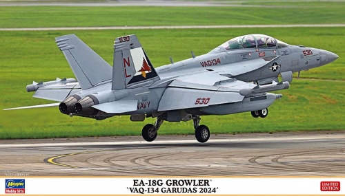 EA-18G Growler VAQ-134 Garudas 2024 1:72 Hasgawa 02487