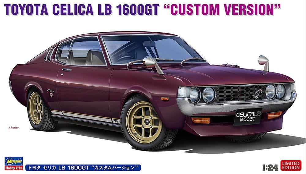 Zdjęcie główne produktu Toyota Celica LB 1600GT "Custom Version" 1:24 Hasegawa 20736