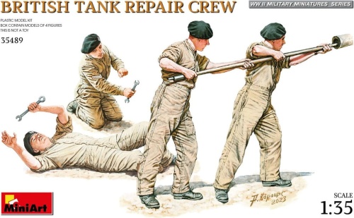 British Tank Repair Crew 1:35 MiniArt 35489