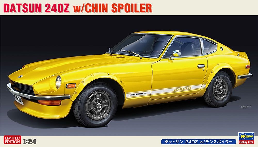 Zdjęcie główne produktu Datsun 240Z w/Chin Spoiler 1:24 Hasegawa 20487