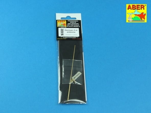 Zdjęcie dodatkowe produktu Niemiecka 2m antena 1:16 ABER 16032