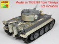 Zdjęcie dodatkowe produktu Tiger I,E Tunezyjski z 501 Abt.- boczne błotniki 1:16 ABER 16143
