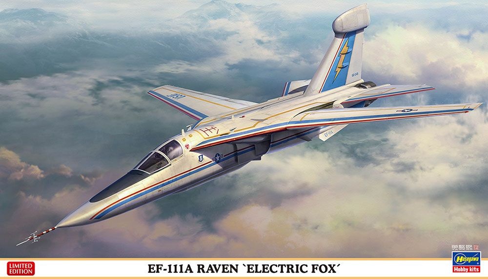 Zdjęcie główne produktu EF-111A Raven "Electric Fox" 1:72 Hasegawa 02483