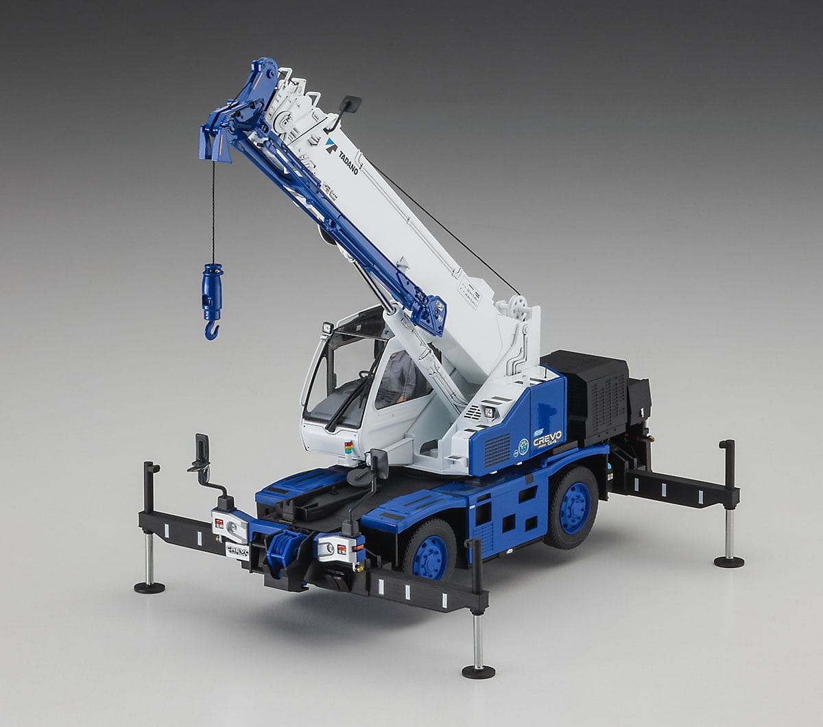 Zdjęcie dodatkowe produktu Żuraw terenowy Tadano GR-130NL/N Crevo mini G4 "H-Type Outrigger" 1:35 Hasegawa 66110