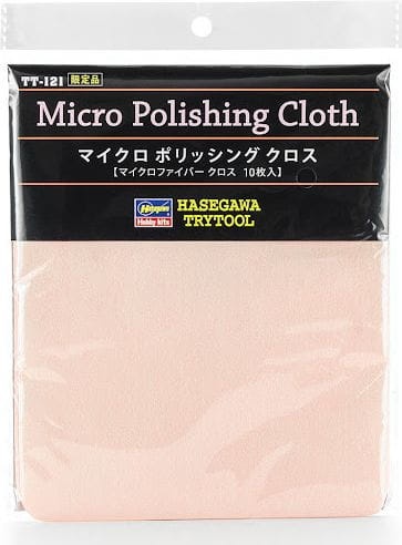 Micro Polishing Cloths (Set of 10 Pieces) Hasegawa TT121