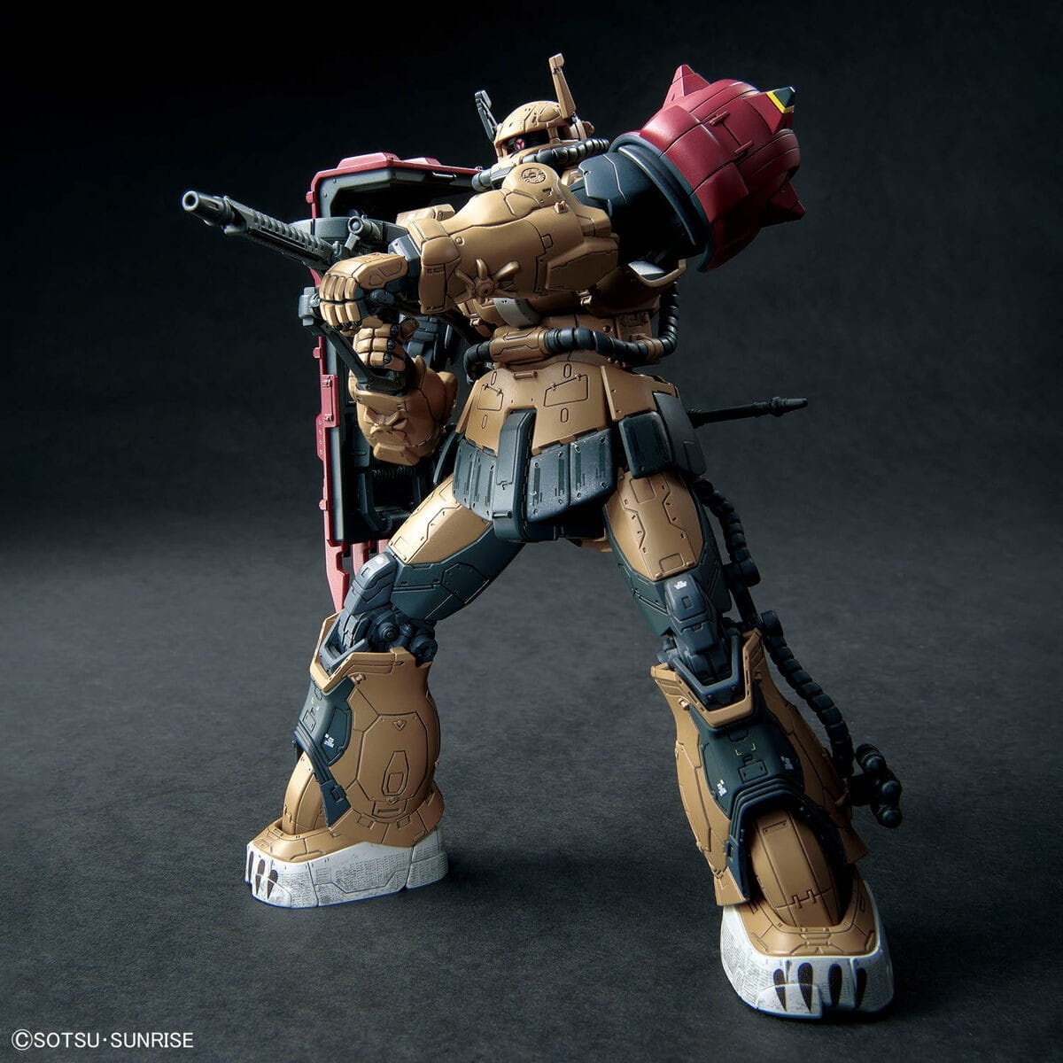 Zdjęcie dodatkowe produktu Gunpla MS-06F Zaku II F Type Solari (RFV) HGRFV 1:144