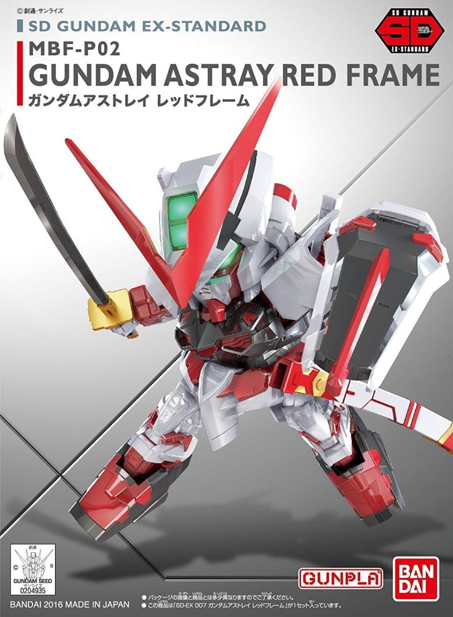 Zdjęcie główne produktu Gunpla MBF-P02 Gundam Astray Red Frame SDEX