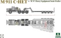 Zdjęcie dodatkowe produktu M911 C-HET z naczepą do ciężkiego sprzętu M747 1:72 Takom 5024