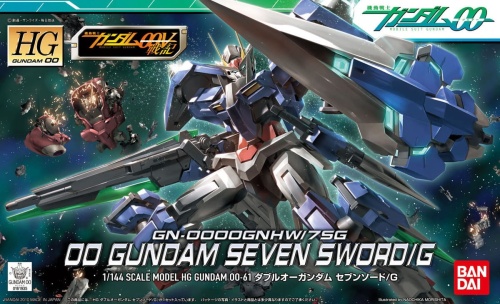 Gunpla GN-0000GNHW/7SG 00 Gundam Seven Sword/G Hg00 1: 144