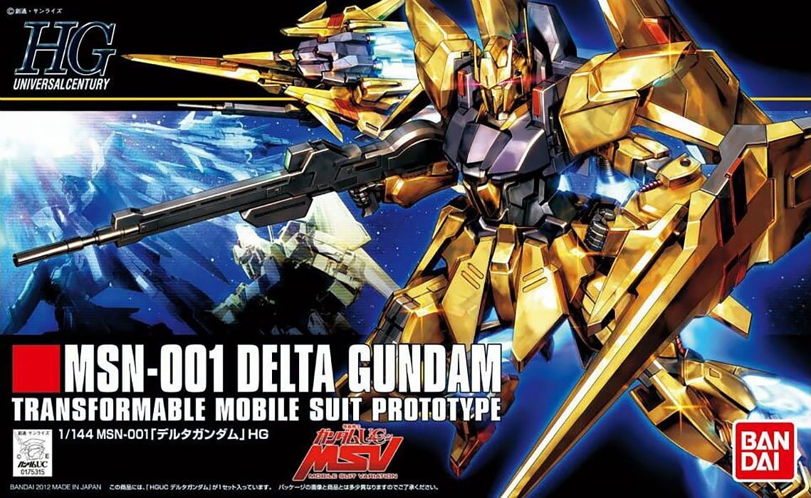 Zdjęcie główne produktu Gunpla MSN-001 Delta Gundam HGCU 1:144